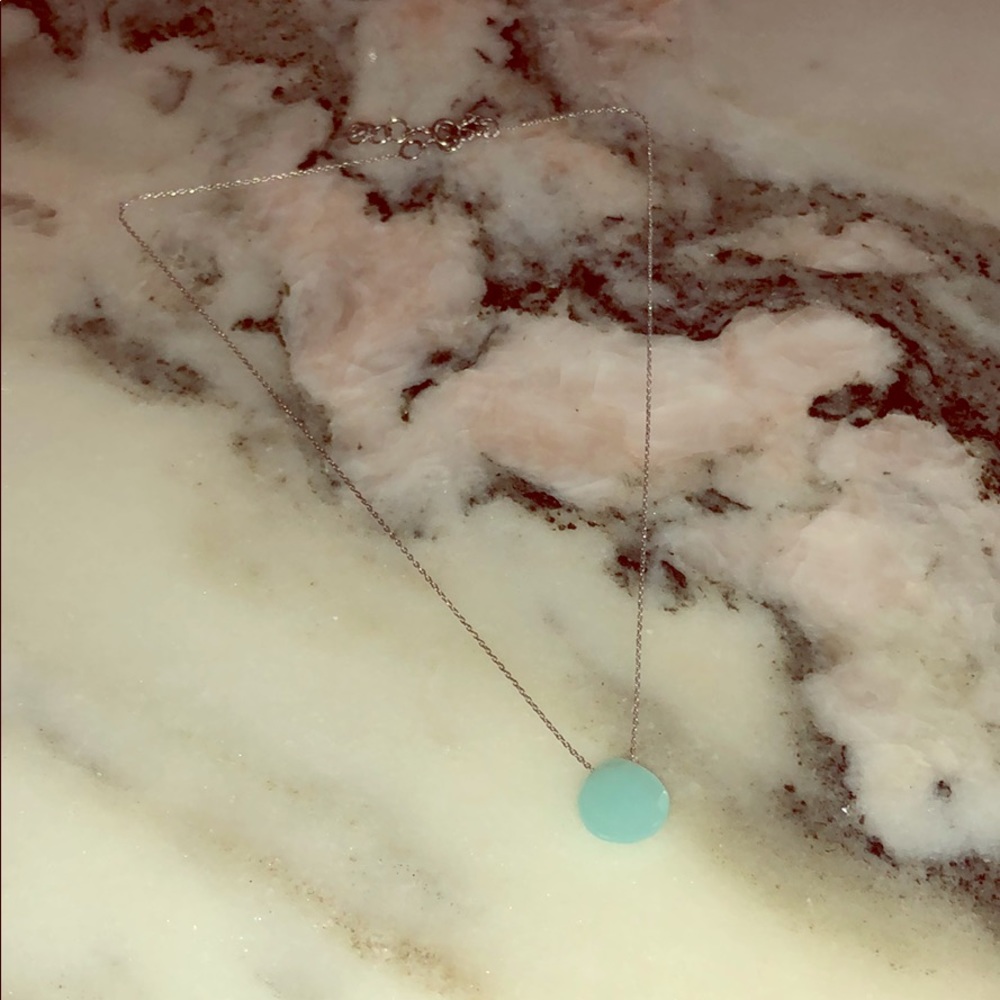 Sterling silver custom gem necklace